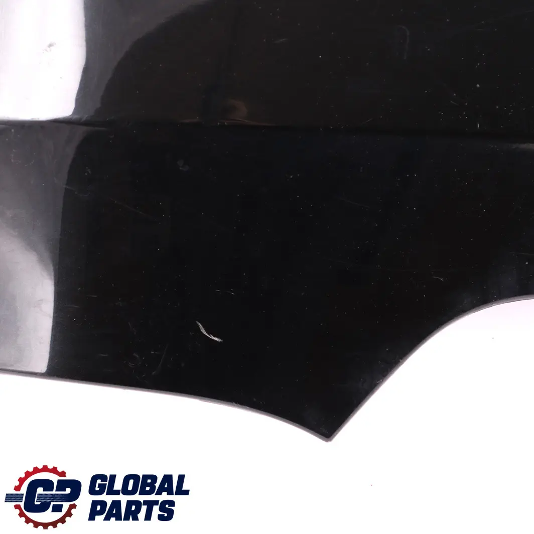 BMW X5 E70 M Sport Rear Bumper Left N/S Lateral Trim Panel Black Sapphire 475 - SKU 8037281-BS - Part number 8037281