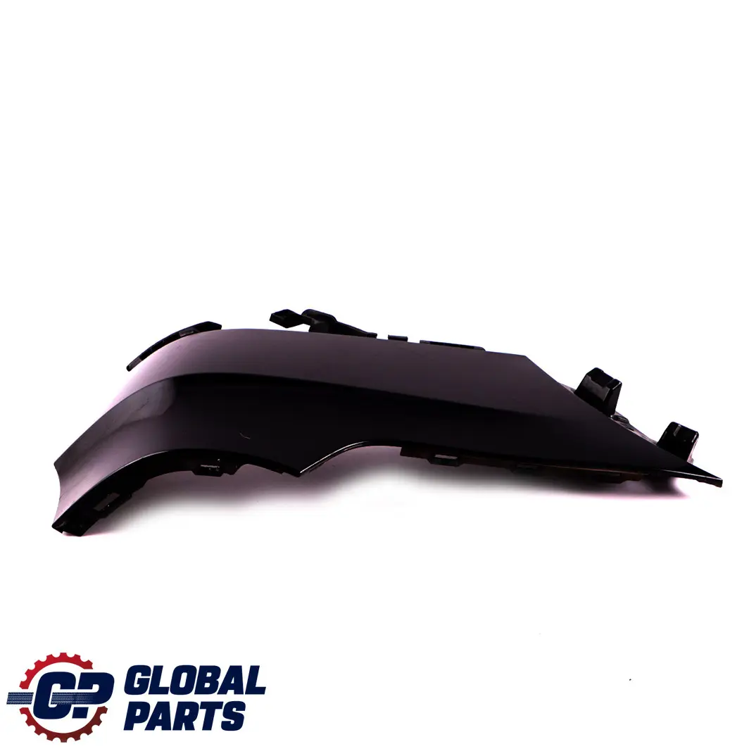 BMW X5 E70 M Sport Rear Bumper Left N/S Lateral Trim Panel Black Sapphire 475 - SKU 8037281-BS - Part number 8037281