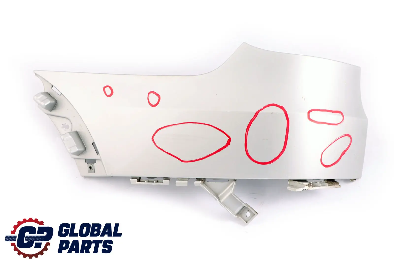 BMW X5 E70 M Sport Rear Bumper Left N/S Lateral Trim Panel Titan Silver - 354