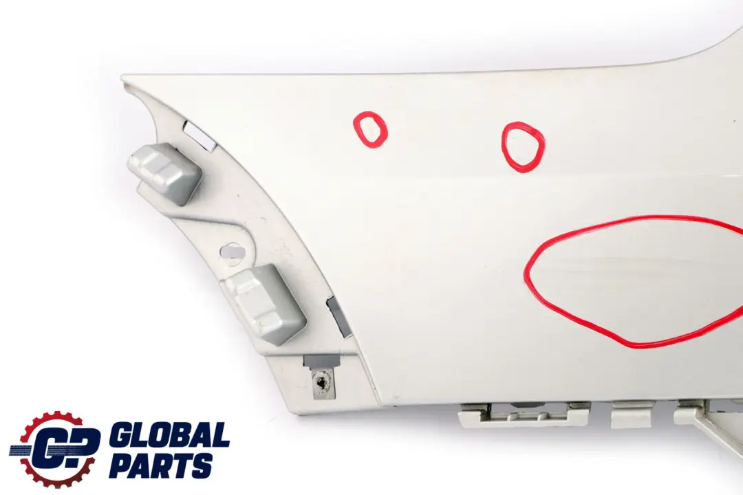 BMW X5 E70 M Sport Paraurti posteriore sinistro Pannello laterale Titan Silver - SKU 8037281 - Numero di parte 8037281