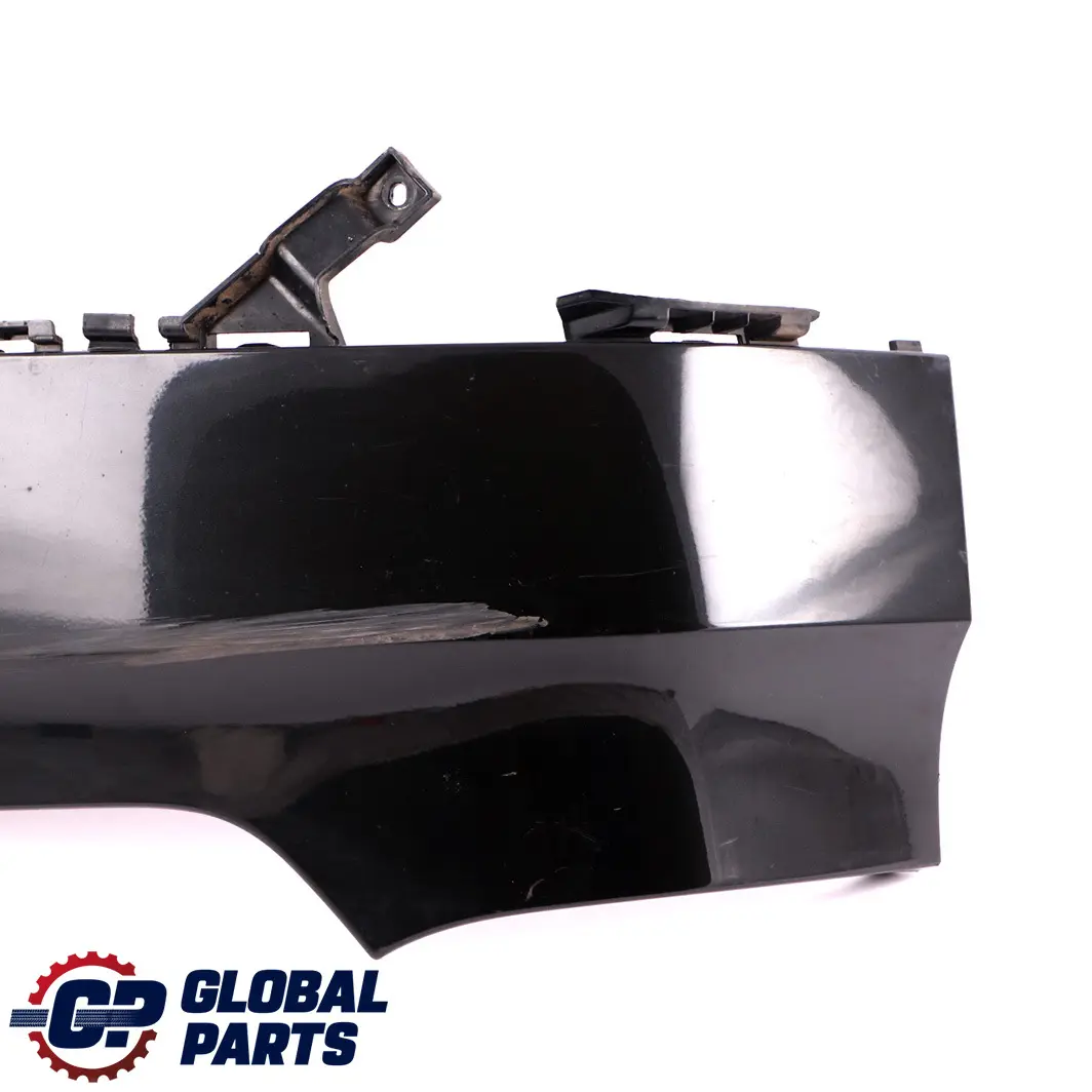 BMW X5 E70 M Sport Rear Bumper Right O/S Lateral Trim Panel Black Sapphire 475 - SKU 8037282-BS - Part number 8037282