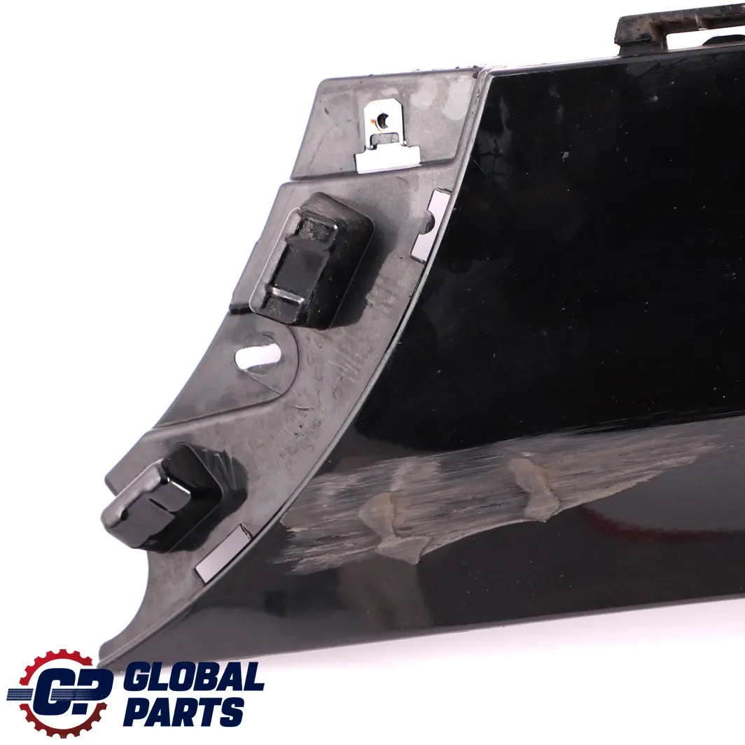 Bumper Right O/S Lateral Trim Panel Black Sapphire 475 to BMW X5 E70 M Sport Rear with Part number 8037282 BMW X5 E70 M Sport Rear Bumper Right O/S Lateral Trim Panel Black Sapphire 475 - SKU 8037282-BS - Part number 8037282