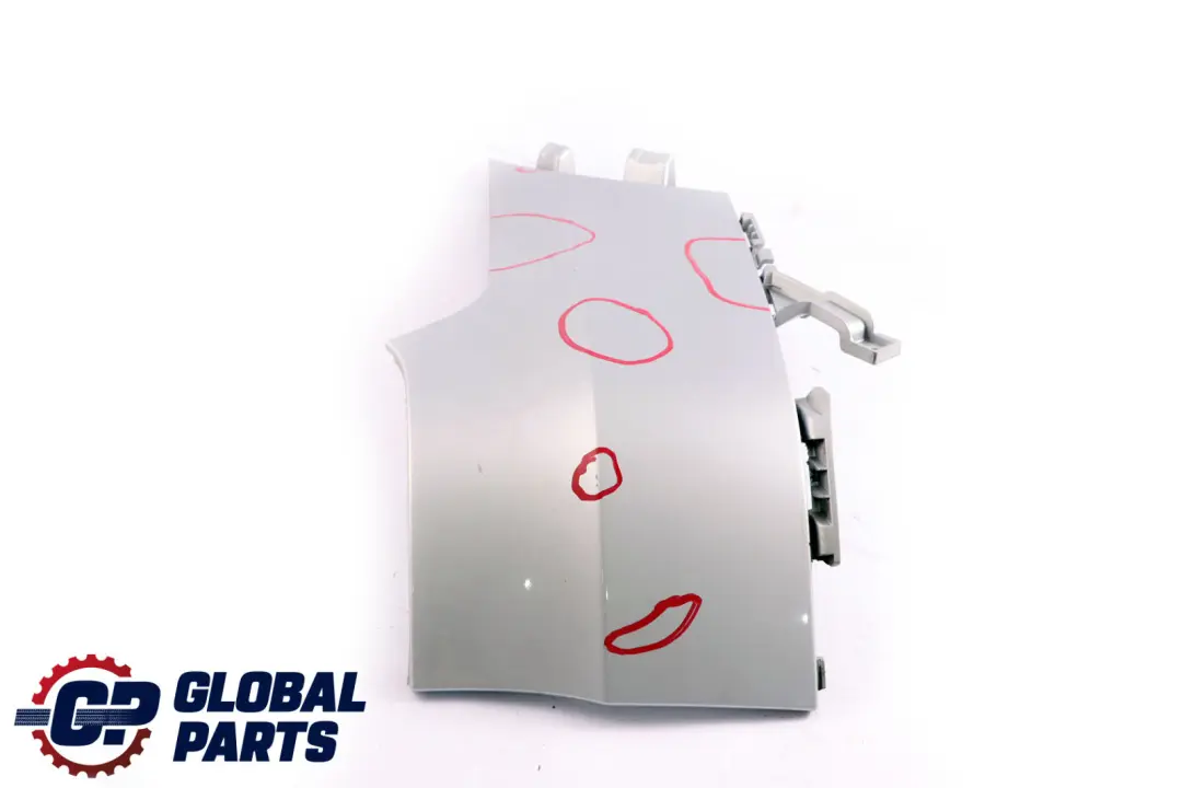 Panneau latéral droit pare-chocs arrière Titan Argent - 354 pour BMW X5 E70 M Sport à propos du numéro de pièce 8037282 BMW X5 E70 M Sport Panneau latéral droit pare-chocs arrière Titan Argent - 354 - SKU 8037282 - Numéro de pièce 8037282