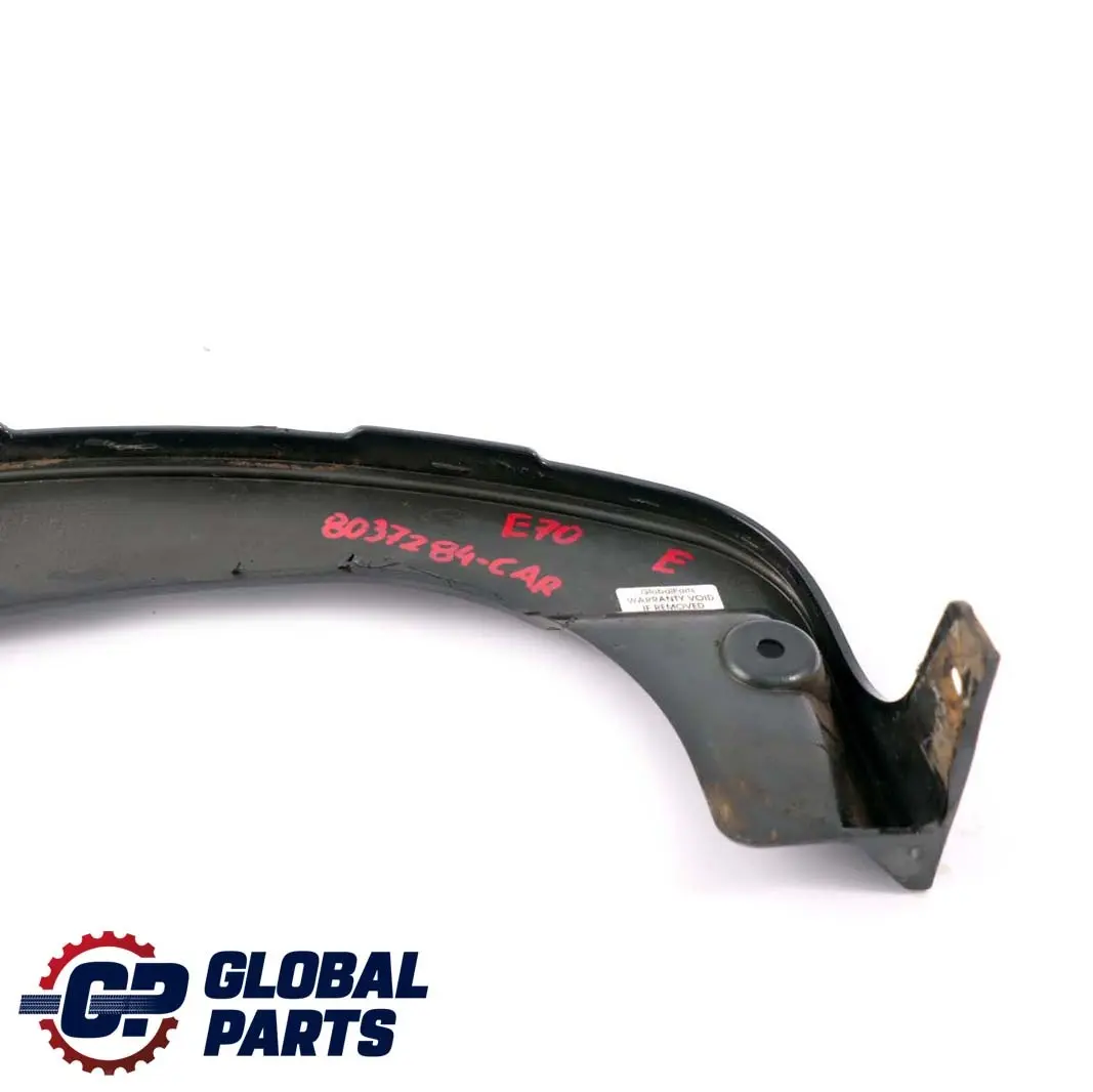 BMW X5 E70 Stoßstange Spritzschutz Rechts 8037162 Carbonschwarz - 416 - SKU 8037284-CAR - Teilenummer 8037284