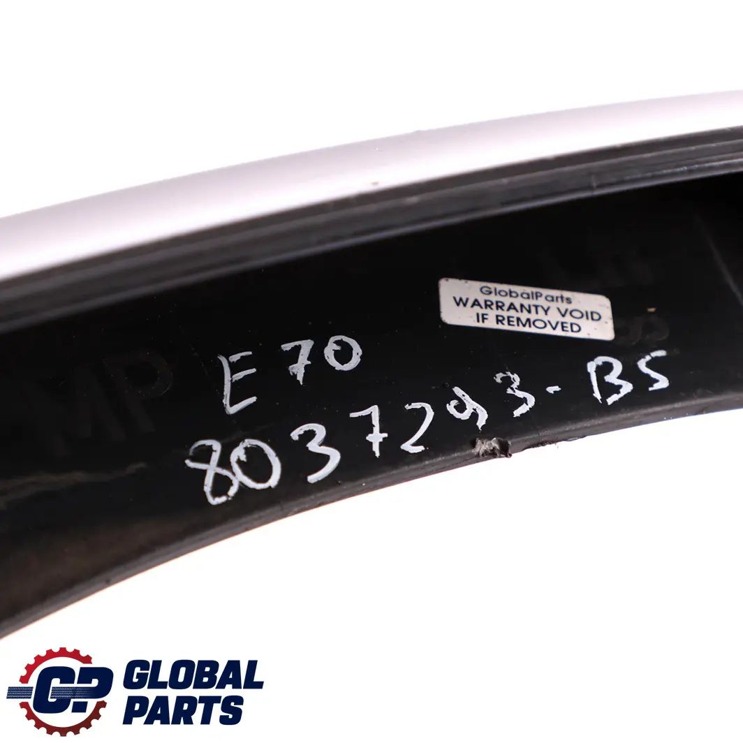 BMW X5 E70 M Sport Rear Left N/S Cover Wheel Arch Trim Black Sapphire 475 - SKU 8037293-BS - Part number 8037293