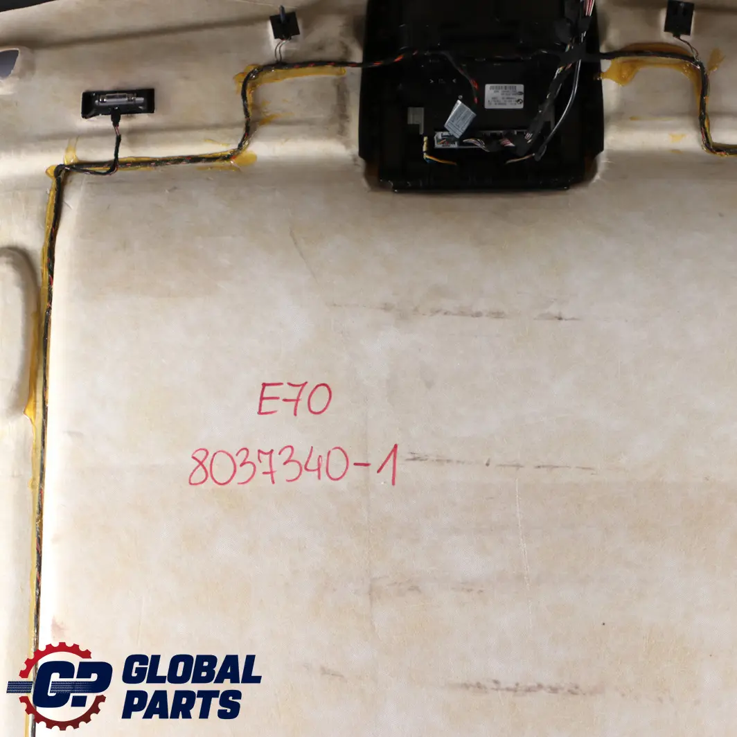 Podsufitka Czarna do BMW X5 E70 M Sport o numerze 8037340 BMW X5 E70 M Sport Podsufitka Czarna - SKU 8037340-1 - Numer Części 8037340