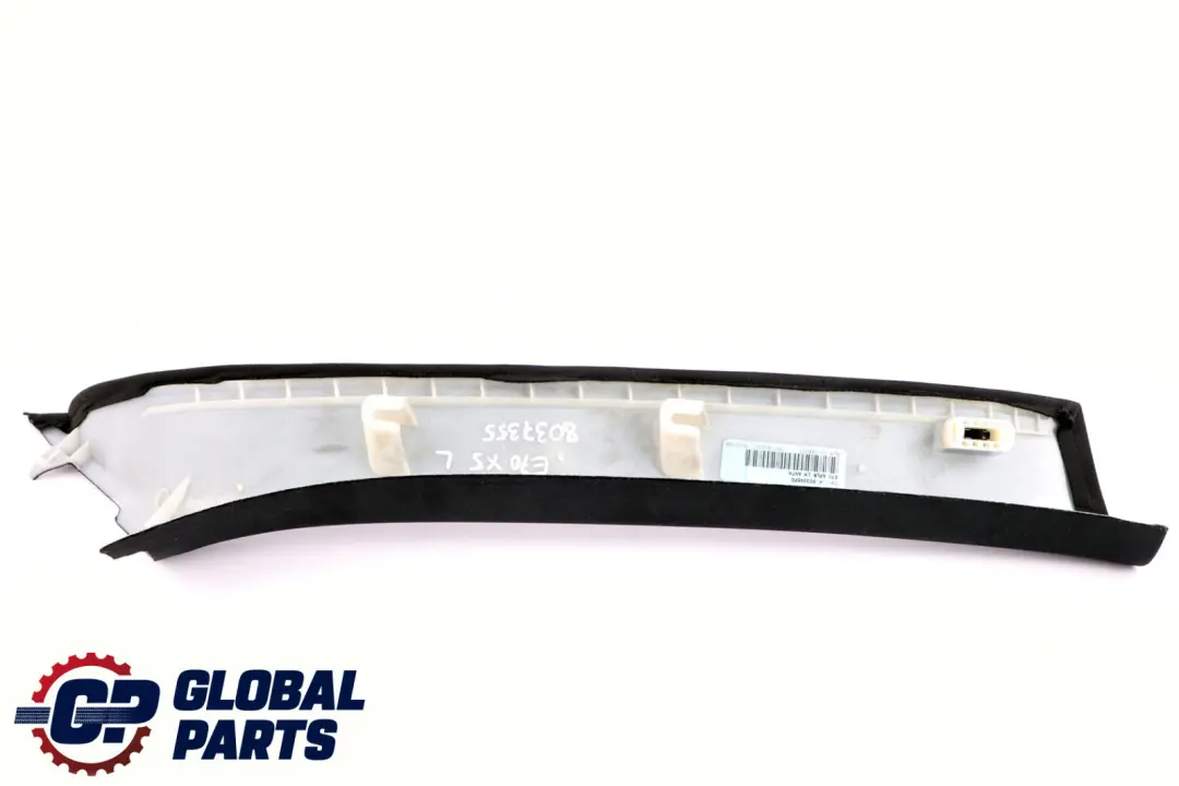 BMW X5 E70 Apertura Pilastro SX Nero 7129749 - SKU 8037355 - Numero di parte 8037357