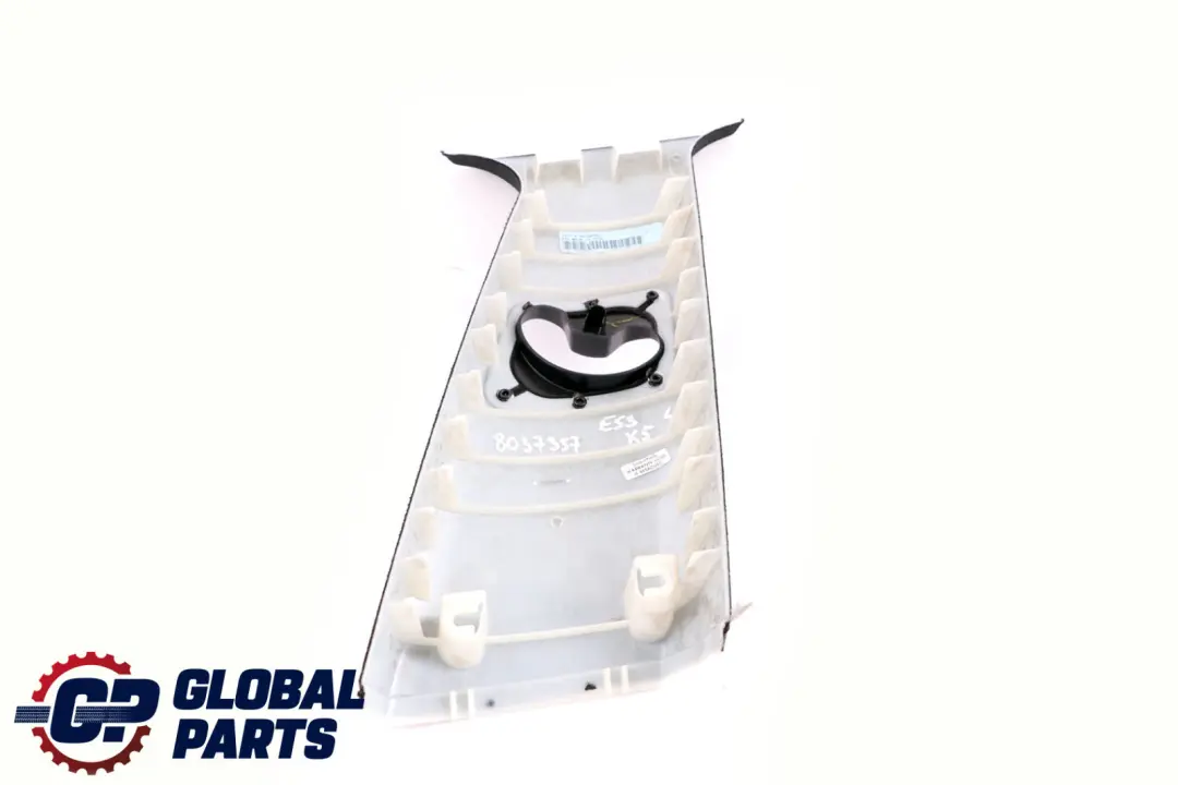 Tapa Columna B Superior Izquierda Negro 7129751 para BMW E70 con número de pieza 8037357 BMW E70 Tapa Columna B Superior Izquierda Negro 7129751 - SKU 8037357 - Número de pieza 8037357