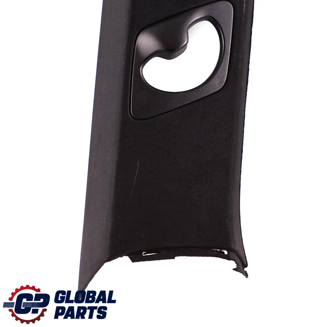 Columna C Izquierda Tapa Panel Negro para BMW E70 con número de pieza 8037367 BMW E70 Columna C Izquierda Tapa Panel Negro - SKU 8037367 - Número de pieza 8037367
