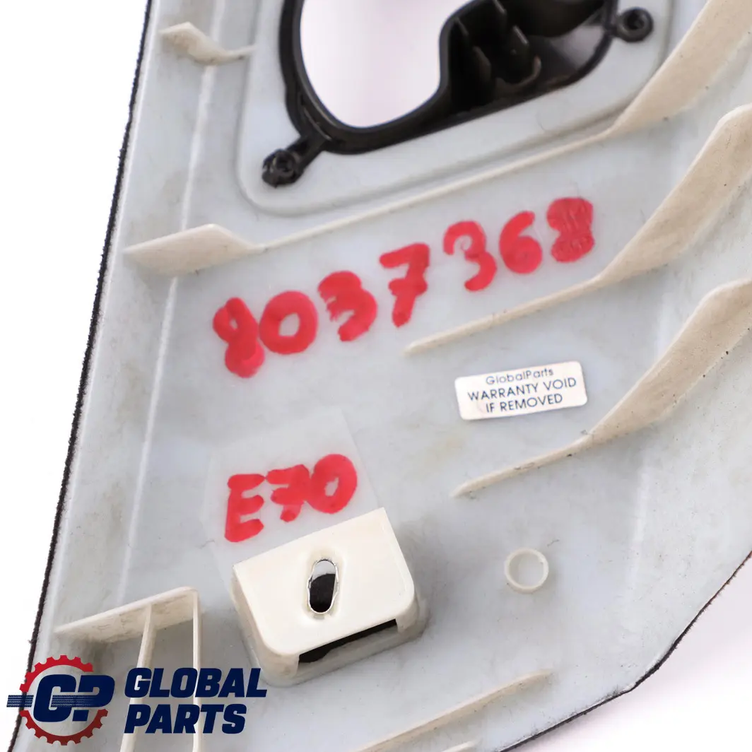 Column C Right O/S Trim Cover Panel Black to BMW X5 Series E70 with Part number 8037368 BMW X5 Series E70 Column C Right O/S Trim Cover Panel Black - SKU 8037368 - Part number 8037368