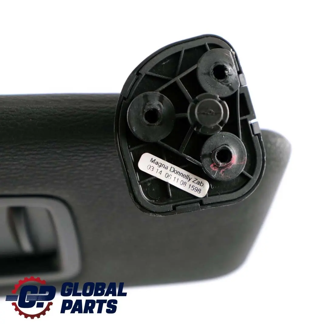 Parasol Espejo Maquillaje Derecho Negro para BMW E70 con número de pieza 8037380 BMW E70 Parasol Espejo Maquillaje Derecho Negro - SKU 8037380 - Número de pieza 8037380