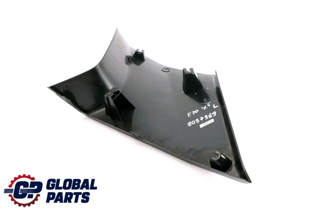 BMW X5 E70 Copertura Colonna D Rivestimento Interno Nero Sinistro 7141497 - SKU 8037389 - Numero di parte 8037389