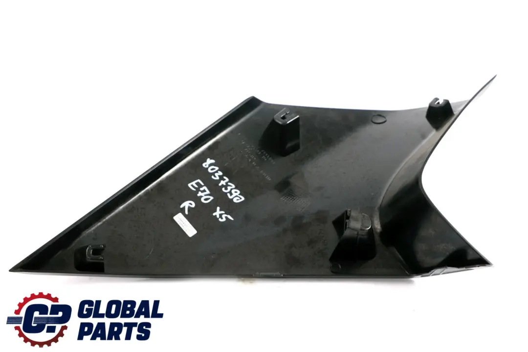 Blende D Säule Rechts Schwarz 7141498 für BMW X5 er E70 mit Teilenummer 8037390 BMW X5 er E70 Blende D Säule Rechts Schwarz 7141498 - SKU 8037390 - Teilenummer 8037390