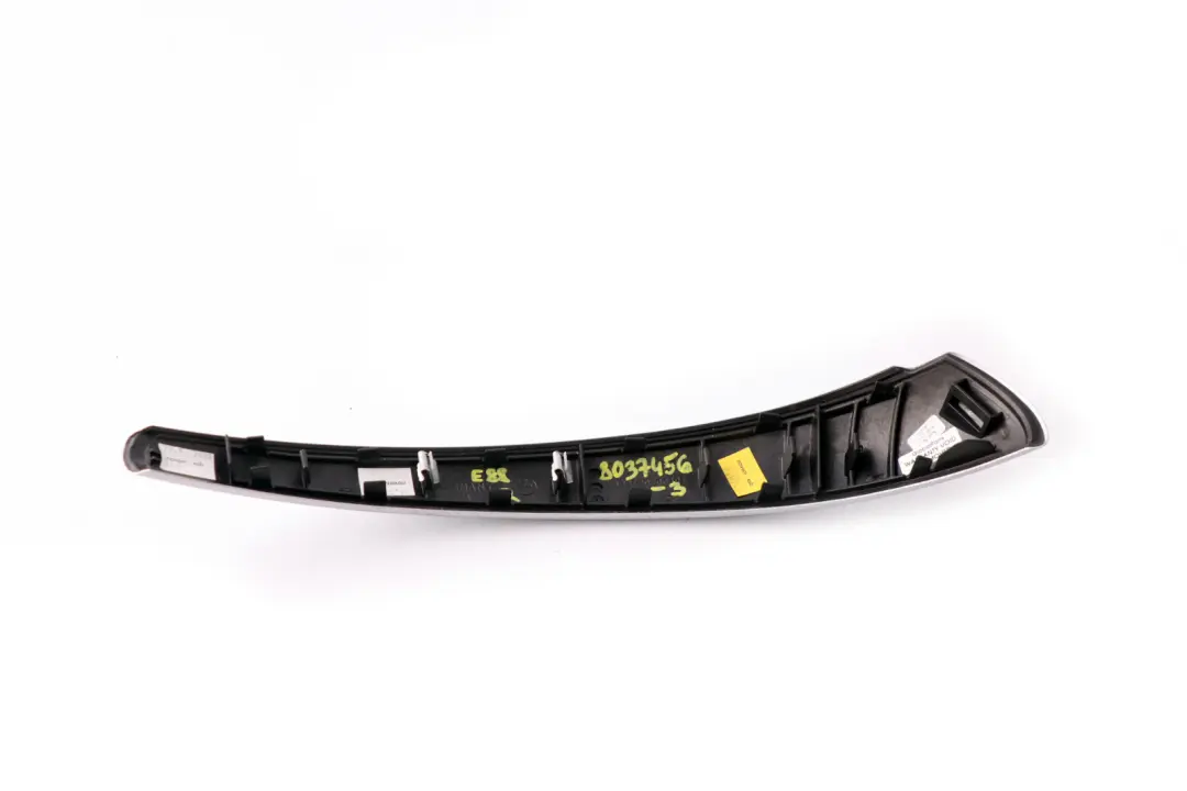 BMW 1 Series 3 E81 E82 E88 Right Door Aluminium Handle Trim Glacier Silver O/S - SKU 8037456-3 - Part number 8037456