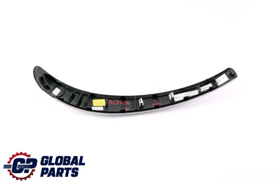 BMW 1 Series 6 E81 E82 E88 Right Door Aluminium Handle Trim Glacier Silver O/S - SKU 8037456-6 - Part number 8037456