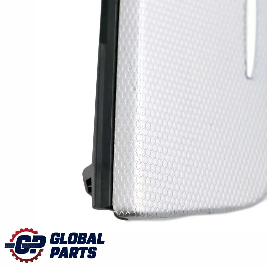 BMW E81 E87 LCI Copri Posacenere In Alluminio Anteriore Glacier Silber - SKU 8037469-3 - Numero di parte 8037469