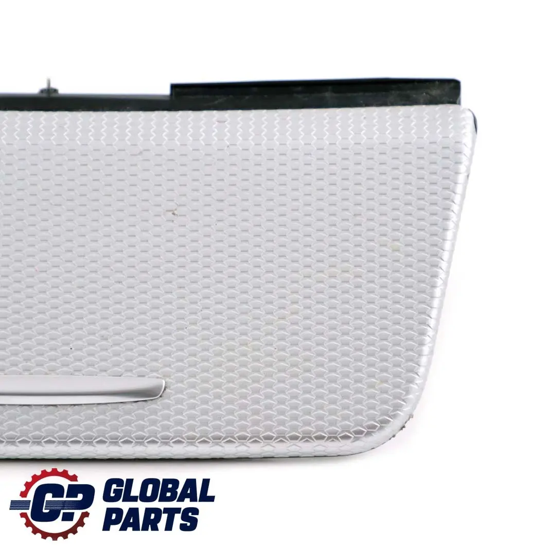 BMW E81 E87 LCI Copri Posacenere In Alluminio Anteriore Glacier Silber - SKU 8037469-3 - Numero di parte 8037469