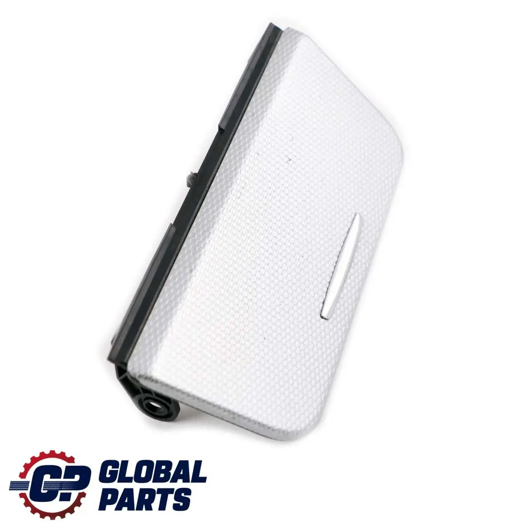 BMW E81 E87 LCI Copri Posacenere In Alluminio Anteriore Glacier Silber - SKU 8037469-3 - Numero di parte 8037469