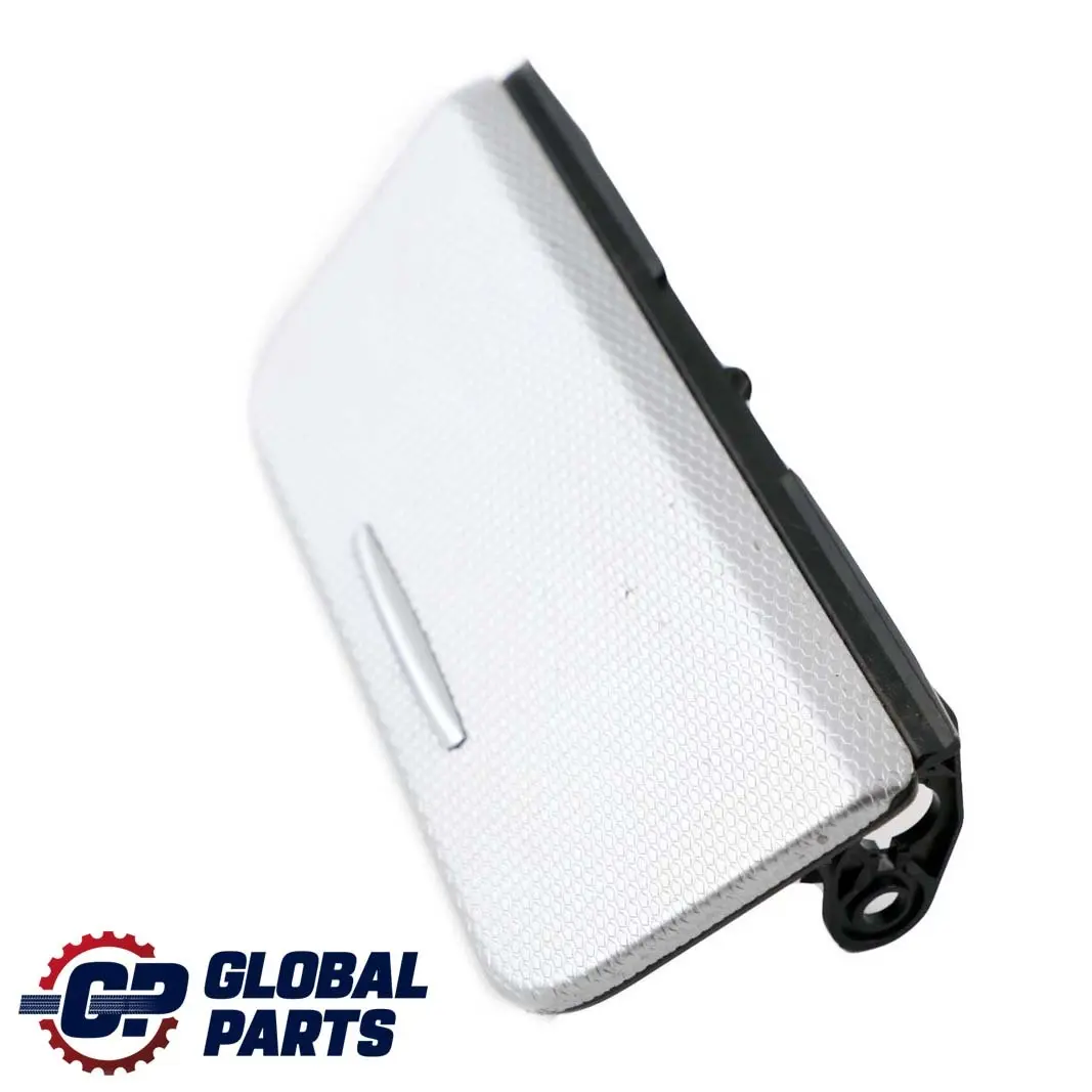 Aluminium Ashtray Trim Cover Front Glacier Silber to BMW 1 Series E81 E87 LCI 3 with Part number 8037469 BMW 1 Series E81 E87 LCI 3 Aluminium Ashtray Trim Cover Front Glacier Silber - SKU 8037469-3 - Part number 8037469