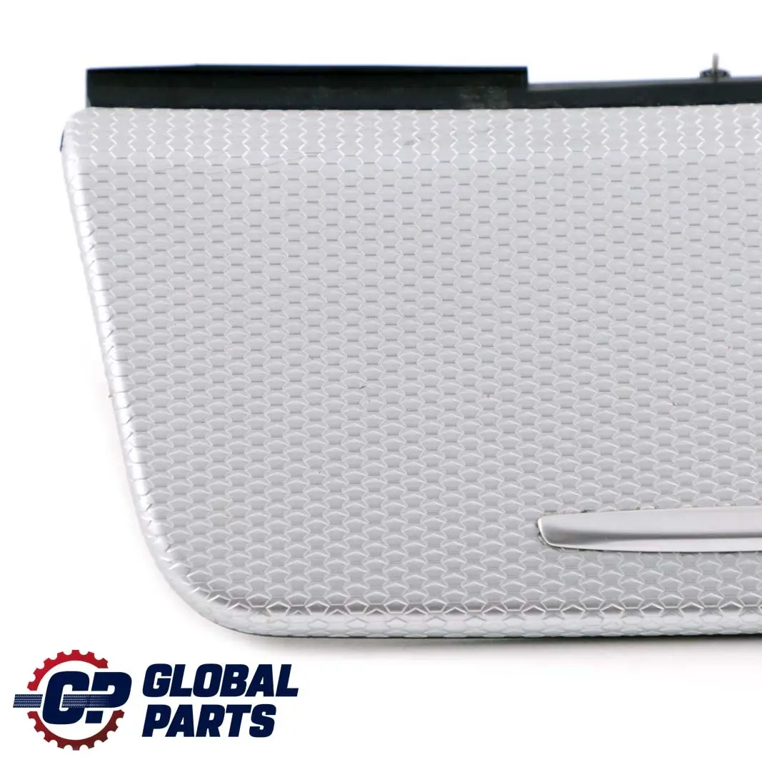 BMW E81 E87 LCI Copri Posacenere In Alluminio Anteriore Glacier Silber - SKU 8037469-3 - Numero di parte 8037469