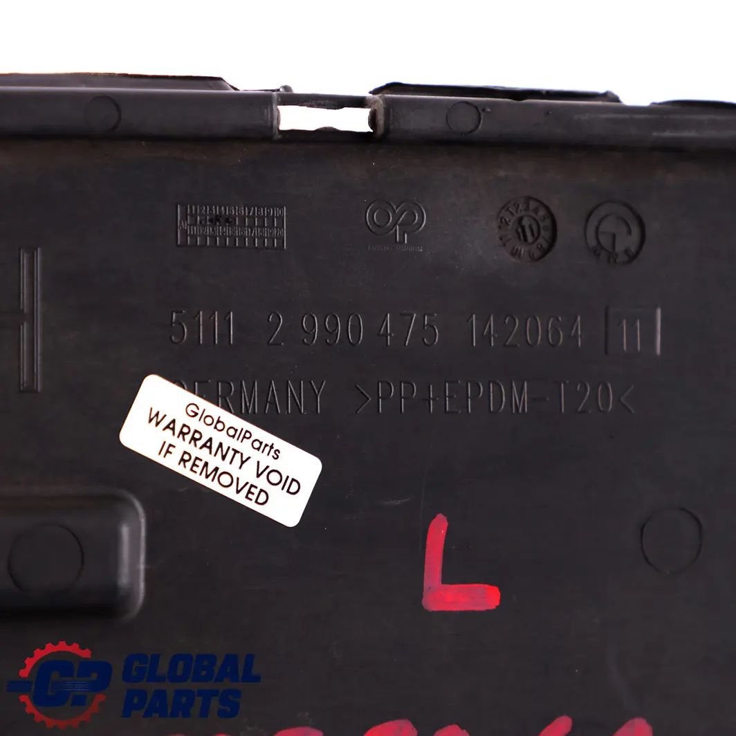 Griglia Anteriore Laterale Griglia Paraurti Sinistra per BMW X1 E84 M Sport con numero di parte 2990475 BMW X1 E84 M Sport Griglia Anteriore Laterale Griglia Paraurti Sinistra - SKU 8038061 - Numero di parte 2990475