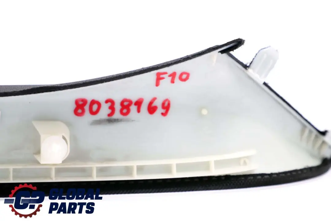 BMW 5 Series F10 F11 Cover A-column Pillar Trim Panel Left N/S Black 9116347 - SKU 8038169 - Part number 8038169