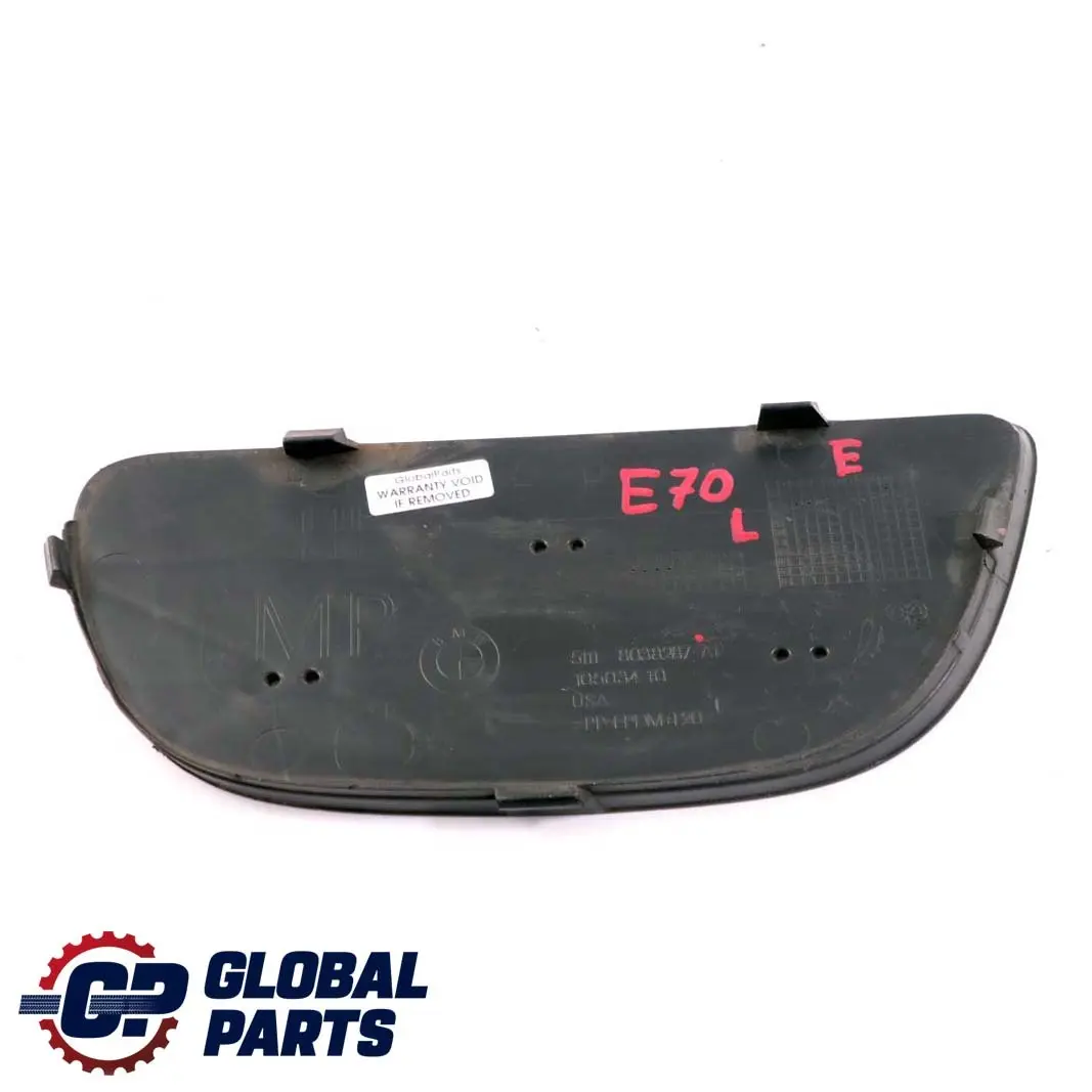 BMW X5 E70 Front Bumper Closed Grid Grille Left N/S - SKU 8038287 - Part number 8038287