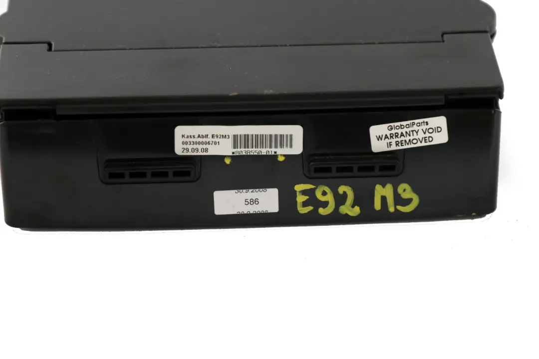 Ablagefach Hinten Schwarz für BMW 3 er E92 E92N LCI M3 mit Teilenummer 8038550 BMW 3 er E92 E92N LCI M3 Ablagefach Hinten Schwarz - SKU 8038550 - Teilenummer 8038550