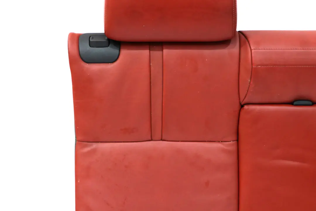 BMW 3 Series E93 M3 Cabrio Red Fuchsrot Leather Rear Seat Backrest Cover - SKU 8038671 - Part number 8038671