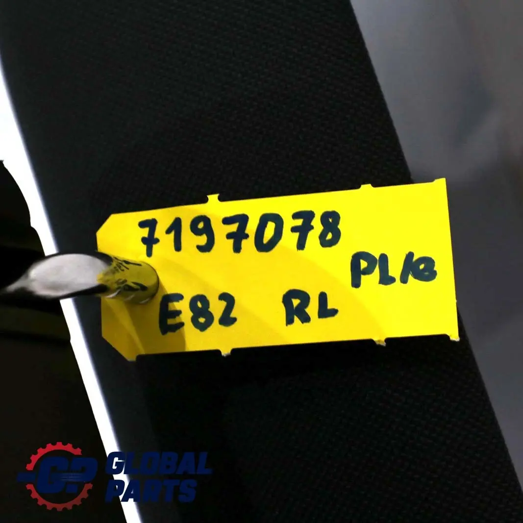 BMW 1 E82 Coupe Rear Seat Leather Backrest Left N/S Cloth Leather Pearlpoint - SKU 7197078 - Part number 8038727