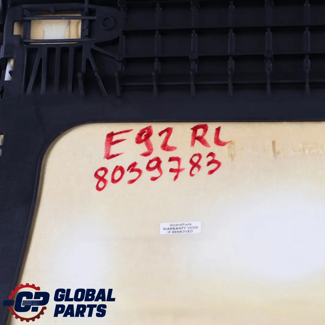 Coupé Sedile Posteriore Sinistro Coperta Divano Panchina Panno Alcantara per BMW E92 con numero di parte 8039783 BMW E92 Coupé Sedile Posteriore Sinistro Coperta Divano Panchina Panno Alcantara - SKU 8039783 - Numero di parte 8039783