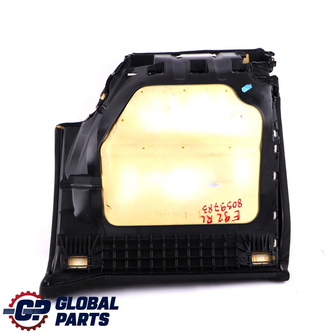 BMW E92 Coupe Rücksitz Links N/S Bezug Liegesitzbank Stoff Alcantara - SKU 8039783 - Teilenummer 8039783