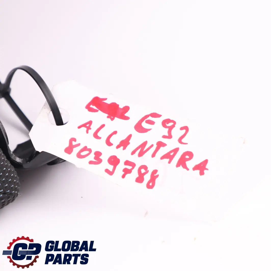 Trasero Derecho Funda de asiento Respaldo Tela Alcantara para BMW 3 E92 con número de pieza 8039788 BMW 3 E92 Trasero Derecho Funda de asiento Respaldo Tela Alcantara - SKU 8039788 - Número de pieza 8039788