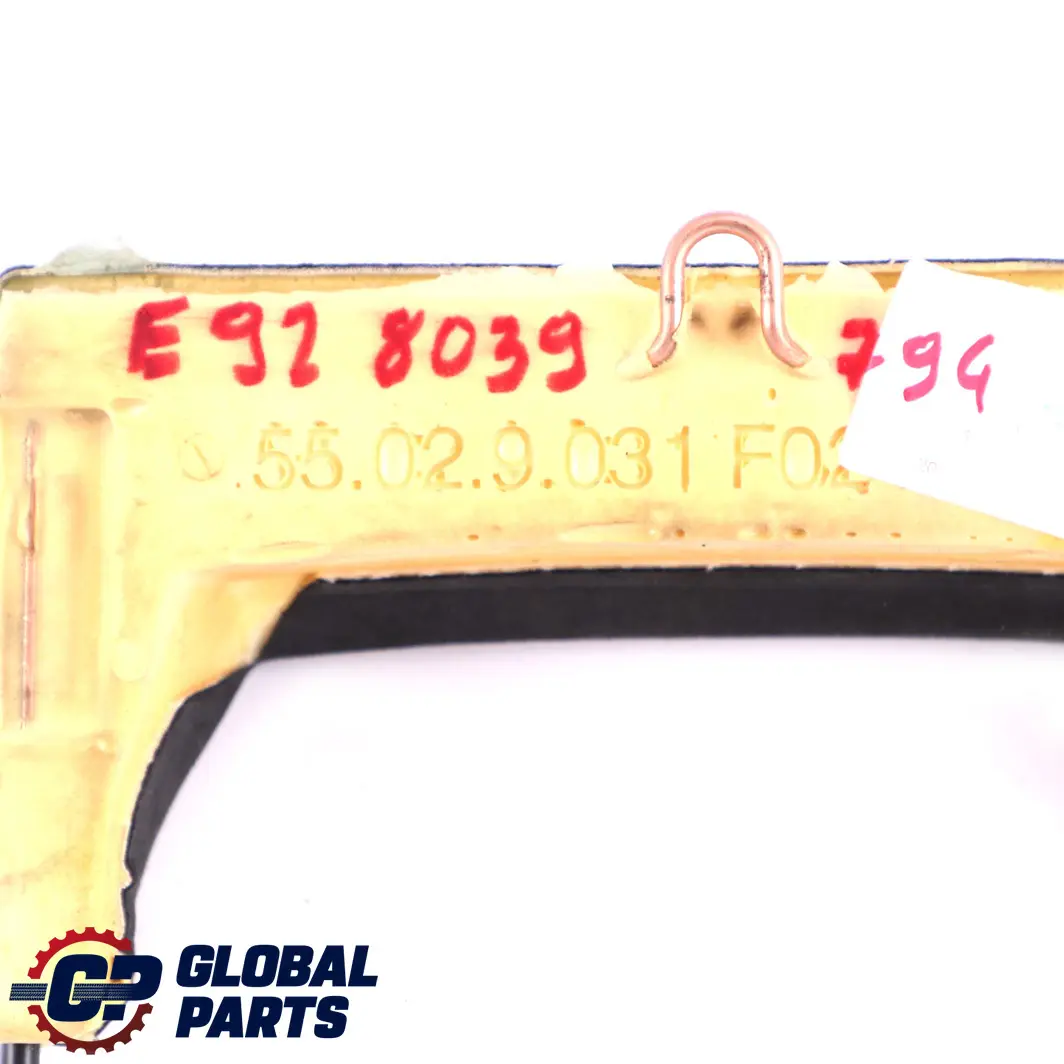 Interior Rear Seat Lower Padding Trim Cover Alcantara to BMW E92 Coupe with Part number 8039794 BMW E92 Coupe Interior Rear Seat Lower Padding Trim Cover Alcantara - SKU 8039794 - Part number 8039794