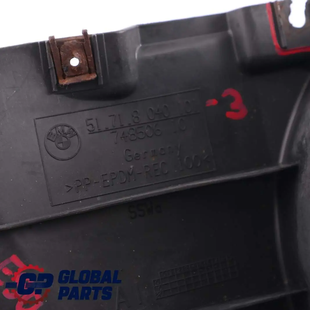 Lower Bottom Left N/S Wheel Arch Housing Cover to BMW 3 Series E90 E91 3 M Sport with Part number 8040101 BMW 3 Series E90 E91 3 M Sport Lower Bottom Left N/S Wheel Arch Housing Cover - SKU 8040101-3 - Part number 8040101