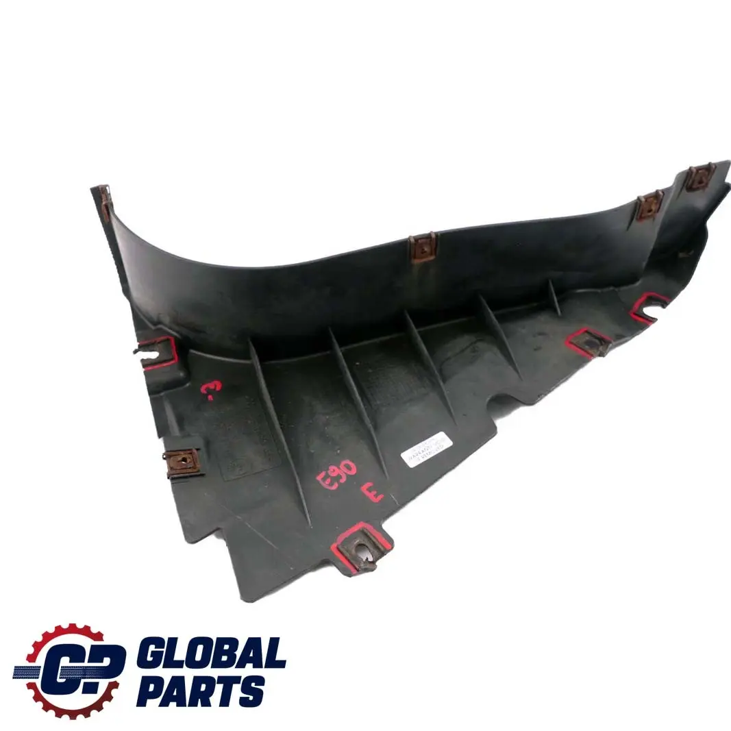 Lower Bottom Left N/S Wheel Arch Housing Cover to BMW 3 Series E90 E91 3 M Sport with Part number 8040101 BMW 3 Series E90 E91 3 M Sport Lower Bottom Left N/S Wheel Arch Housing Cover - SKU 8040101-3 - Part number 8040101