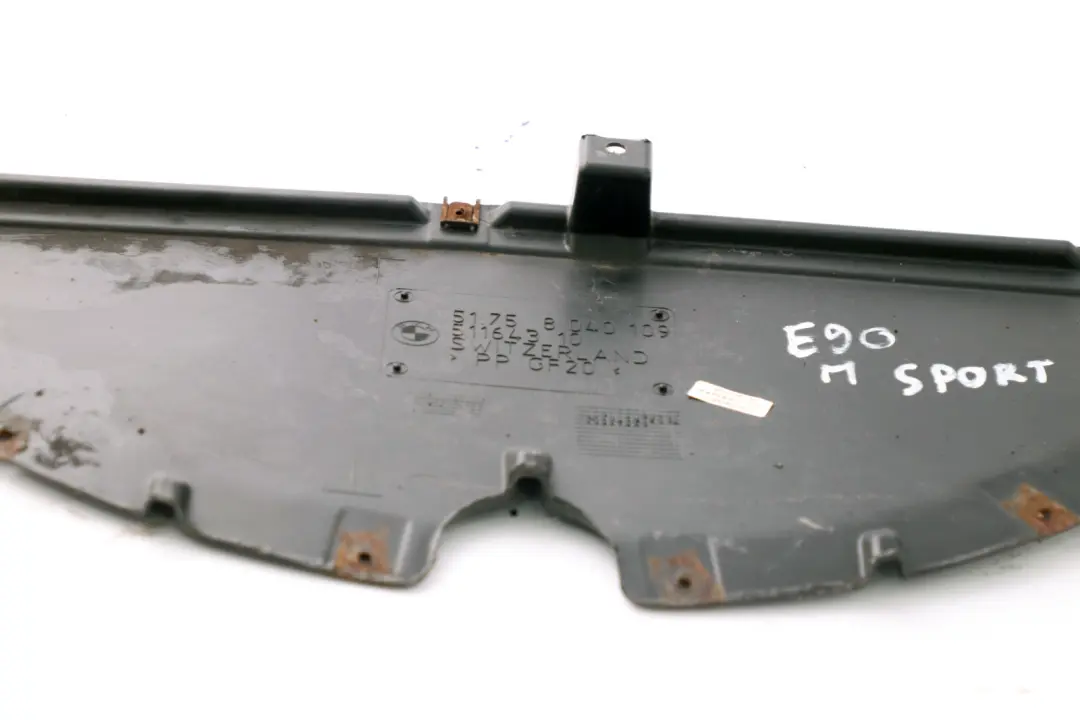 BMW E90 E91 M Sport Underbonnet Escudo De Proteccion Adaptador Panel Placa - SKU 8040109 - Número de pieza 8040109