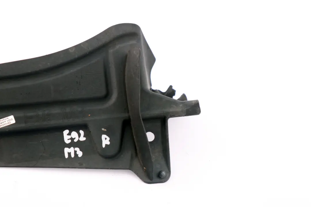Right O/S Underbody Paneling Trim Cover to BMW 3 Series E92 E93 M3 Rear with Part number 8040534 BMW 3 Series E92 E93 M3 Rear Right O/S Underbody Paneling Trim Cover - SKU 8040534 - Part number 8040534