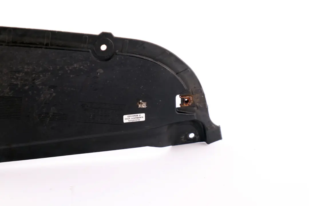 Left N/S Underbody Paneling Trim Cover to BMW 3 Series E92 E93 M3 Rear with Part number 8040537 BMW 3 Series E92 E93 M3 Rear Left N/S Underbody Paneling Trim Cover - SKU 8040537 - Part number 8040537