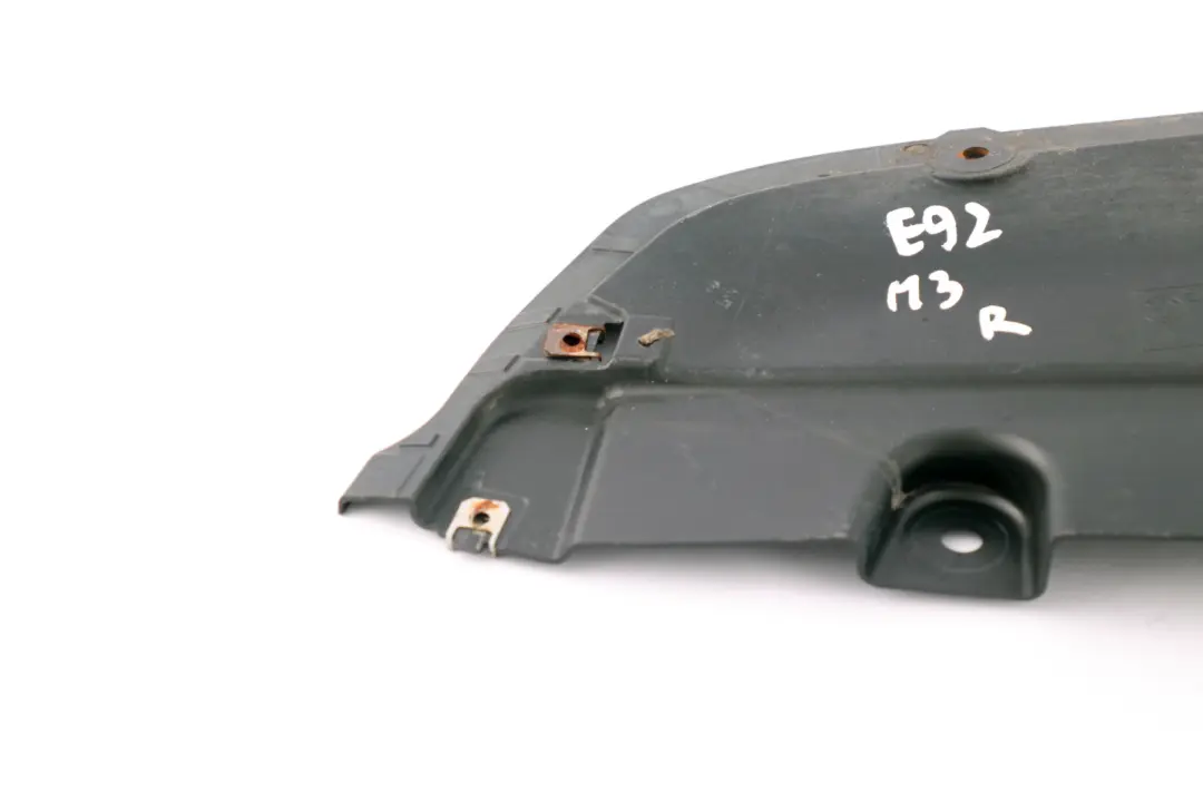 BMW 3 er E92 E93 M3 Coupe Cabrio Unterbodenverkleidung Hinten Rechts - SKU 8040538 - Teilenummer 8040538
