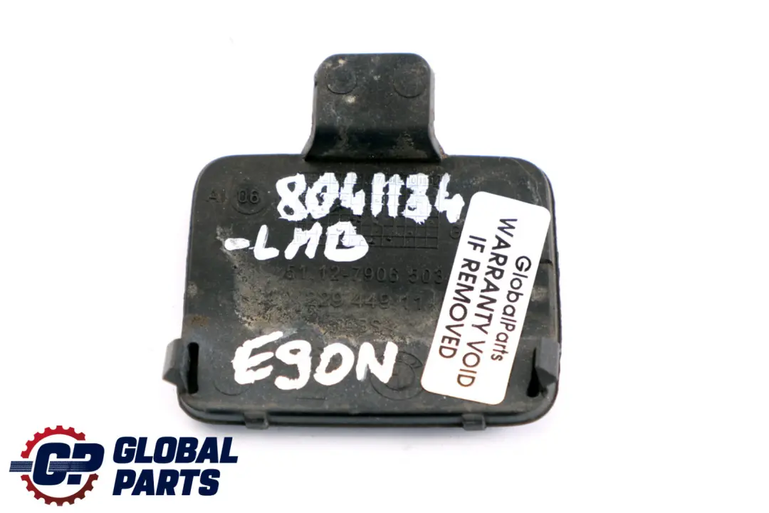 BMW E90 LCI Flap Towing Eye M-SPORT Paraurti Posteriore Le Mans Blau 7906503 - SKU 8041134-LMB - Numero di parte 8041134