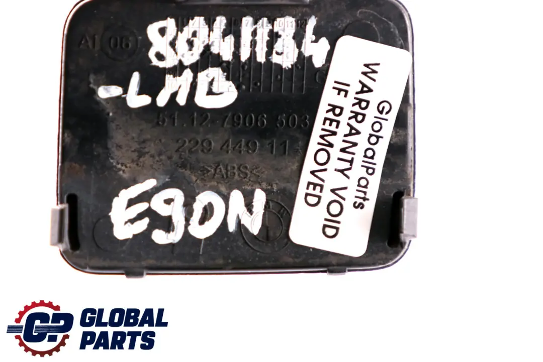 BMW E90 LCI Flap Towing Eye M-SPORT Rear Bumper Le Mans Blau 7906503 - SKU 8041134-LMB - Part number 8041134