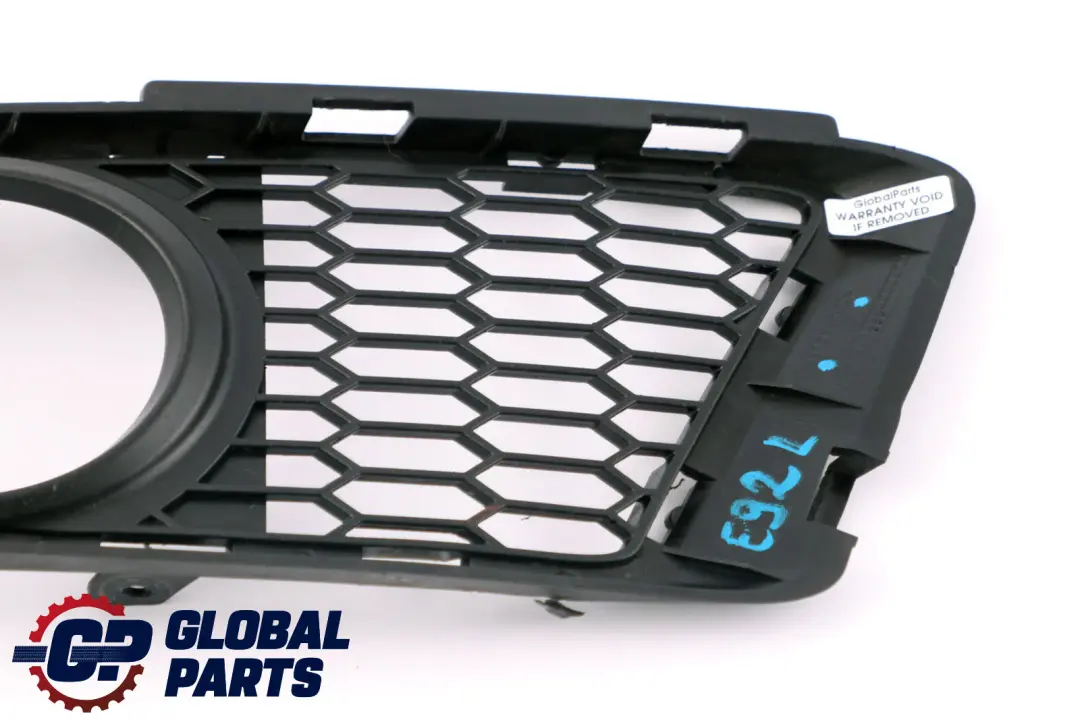 Grille Calandre Antibrouillard Gauche Pare Chocs pour BMW E92 E93 M Sport à propos du numéro de pièce 8041181 BMW E92 E93 M Sport Grille Calandre Antibrouillard Gauche Pare Chocs - SKU 8041181 - Numéro de pièce 8041181