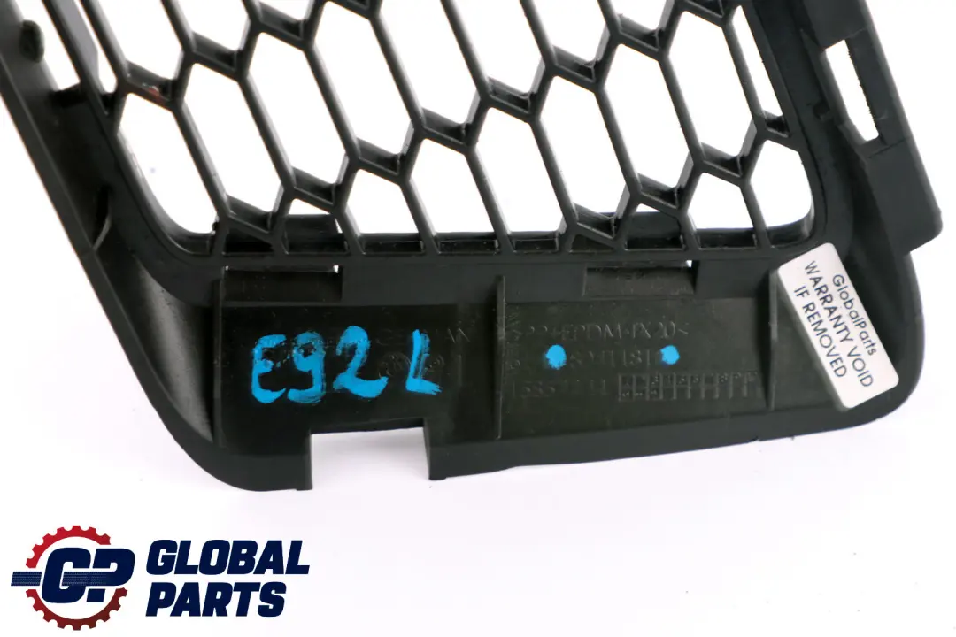 BMW E92 E93 M Sport Grille Calandre Antibrouillard Gauche Pare Chocs - SKU 8041181 - Numéro de pièce 8041181