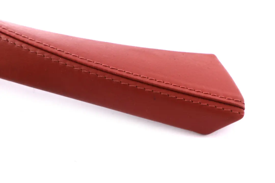 Door Cover Handle Leather Left N/S Fuchsrot Red to BMW 3 Series E90 E92 E93 M3 with Part number 8043345 BMW 3 Series E90 E92 E93 M3 Door Cover Handle Leather Left N/S Fuchsrot Red - SKU 8043345 - Part number 8043345