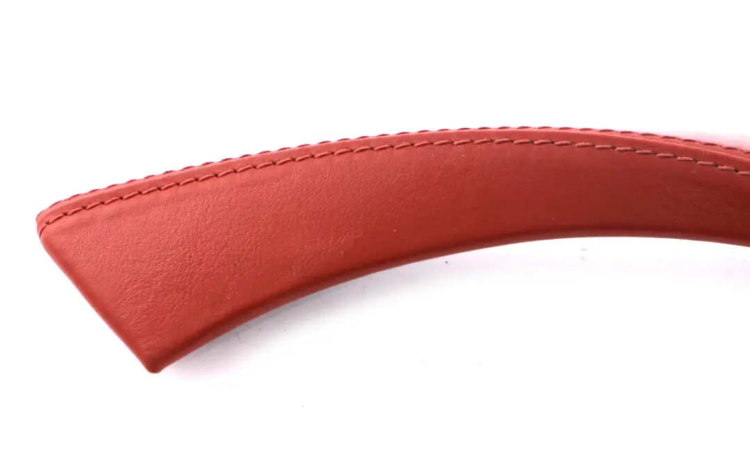BMW 3 Series E90 E92 E93 M3 Door Cover Handle Leather Left N/S Fuchsrot Red - SKU 8043345 - Part number 8043345