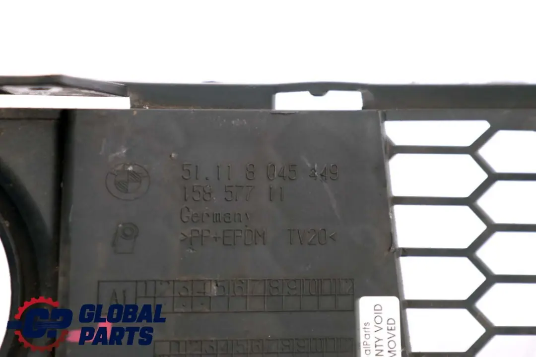 M-Sport Pare-chocs Avant Ventilation Extérieur Latéral Gauche N/S BMW E82 E88 - SKU 8045449 - Numéro de pièce 8045449