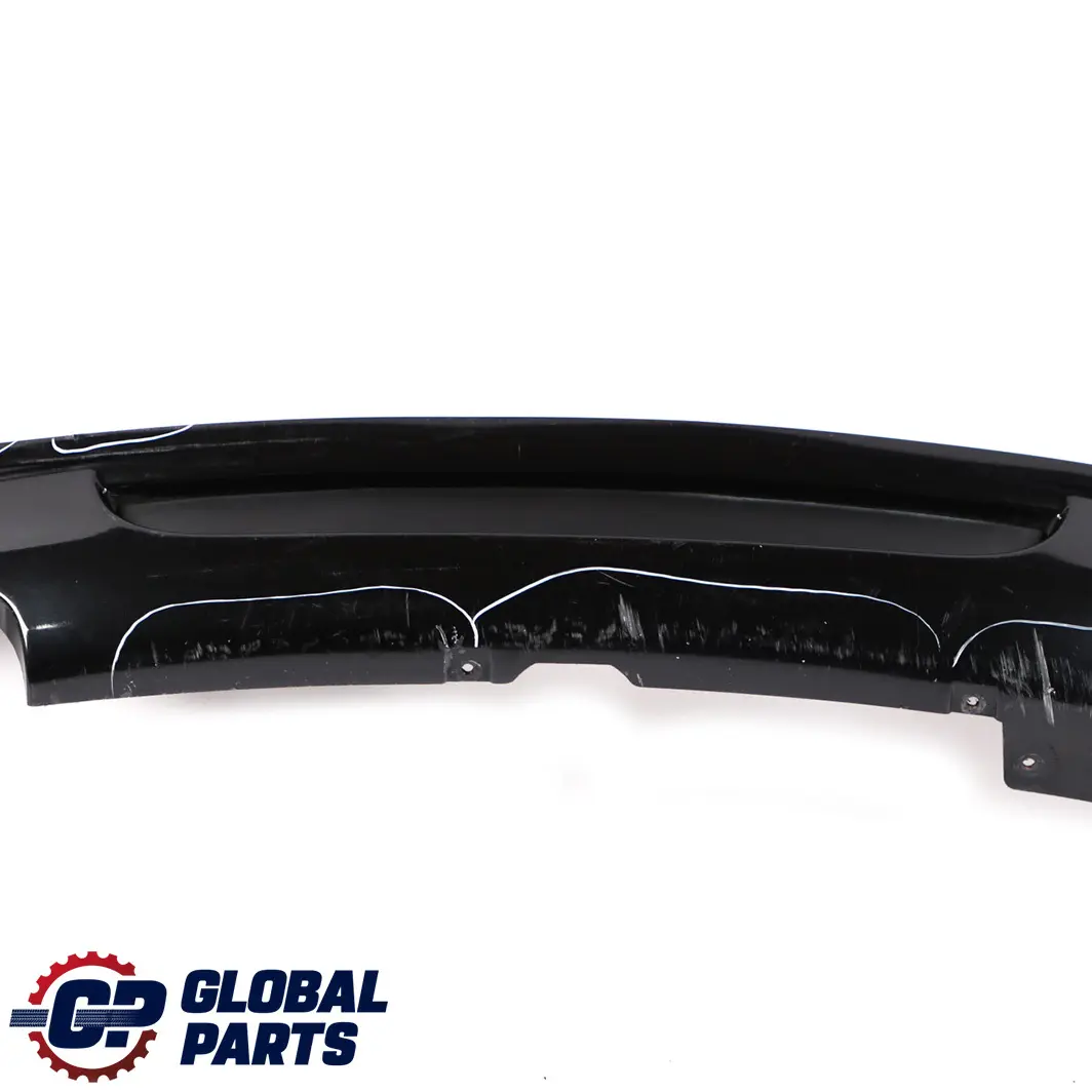 BMW 1 Series E82 E88 M Sport Rear Bumper Bottom Trim Panel Diffuser Insert - SKU 8045455-BS - Part number 8045455