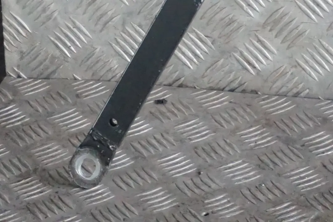 Axle V-Brace Pull Rod Strut to BMW 3 Series E93 M3 Cabrio Convertible Rear with Part number 8045950 BMW 3 Series E93 M3 Cabrio Convertible Rear Axle V-Brace Pull Rod Strut - SKU 8045950 - Part number 8045950