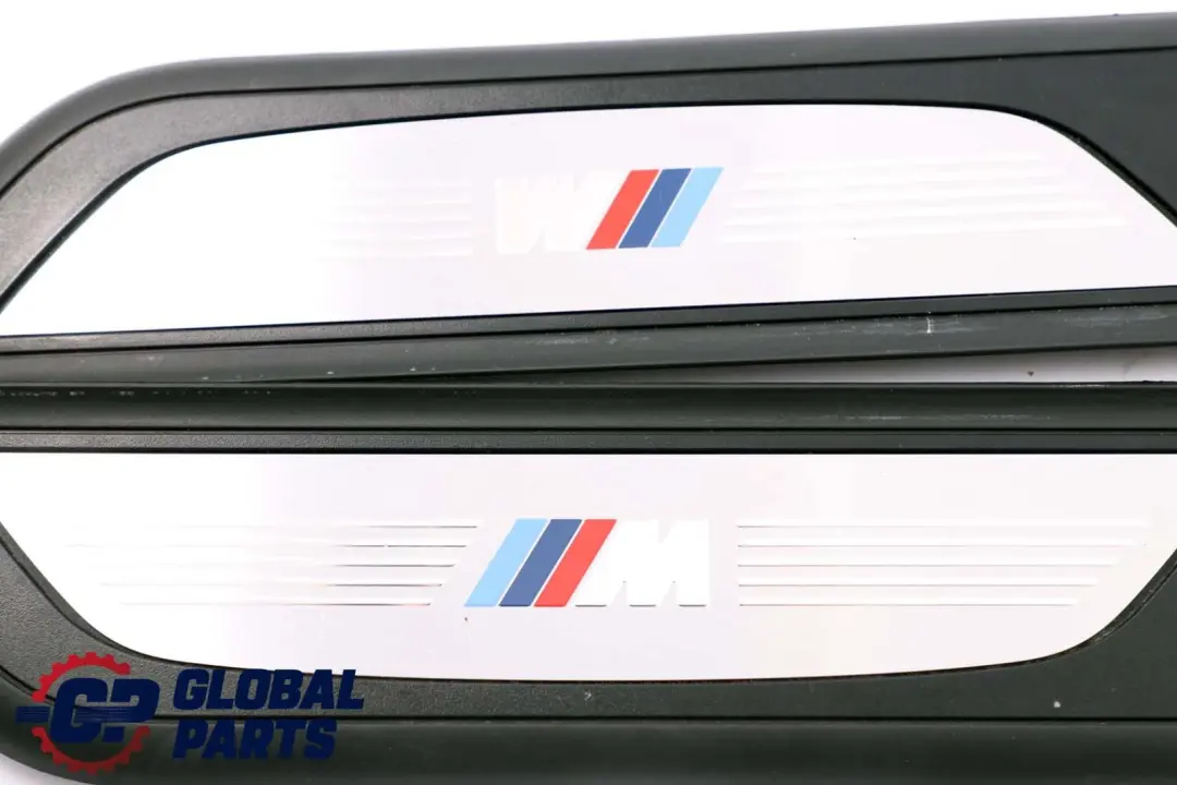Set Entrada Puerta Tapa Embellecedor Panel Sill Tira para BMW F01 F02 LCI M Sport con número de pieza 8046135 BMW F01 F02 LCI M Sport Set Entrada Puerta Tapa Embellecedor Panel Sill Tira - SKU 8046135 - Número de pieza 8046135